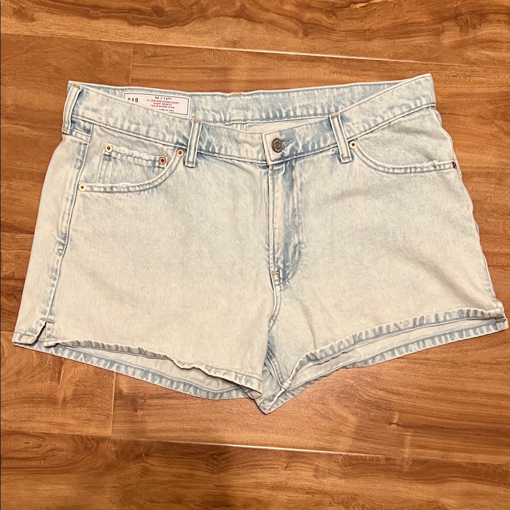 GAP Light Wash Jean Shorts